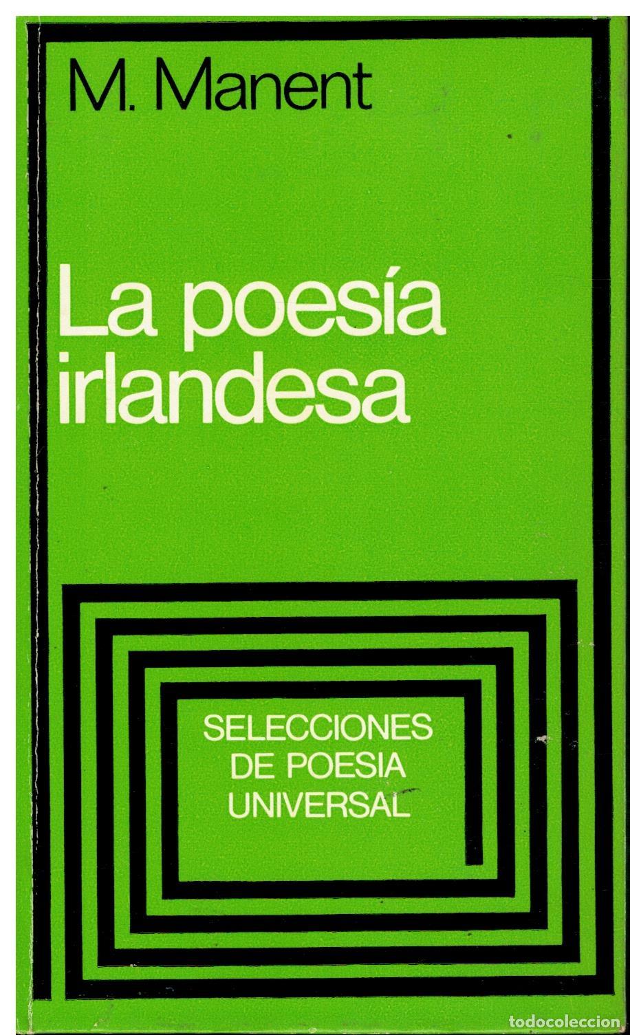Libros: LA POES&Iacute;A IRLANDESA. 1&ordf; edici&oacute;n. - Foto 1