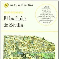Libros: EL BURLADOR DE SEVILLA - MOLINA, TIRSO