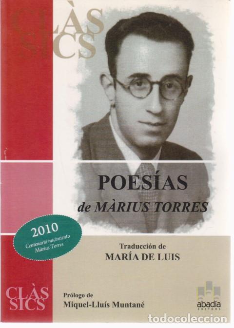 Libros: POES&Iacute;AS DE M&Agrave;RIUS TORRES - MARIUS TORRES - Foto 1