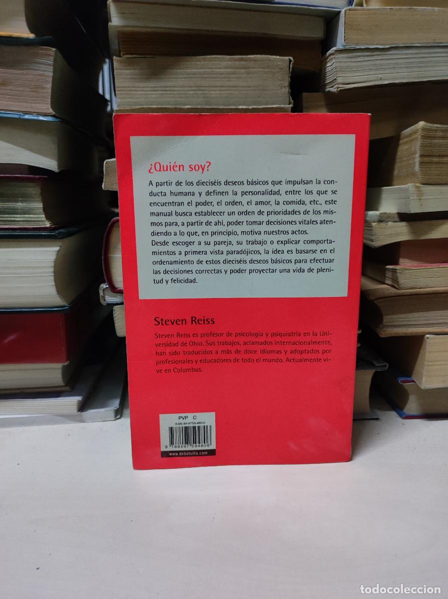 Libros: &iquest;QUI&Eacute;N SOY? STEVEN REISS - Foto 2