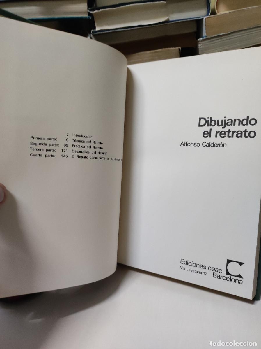 Libros: DIBUJANDO EL RETRATO - A. CALDER&Oacute;N - CEAC - Foto 2