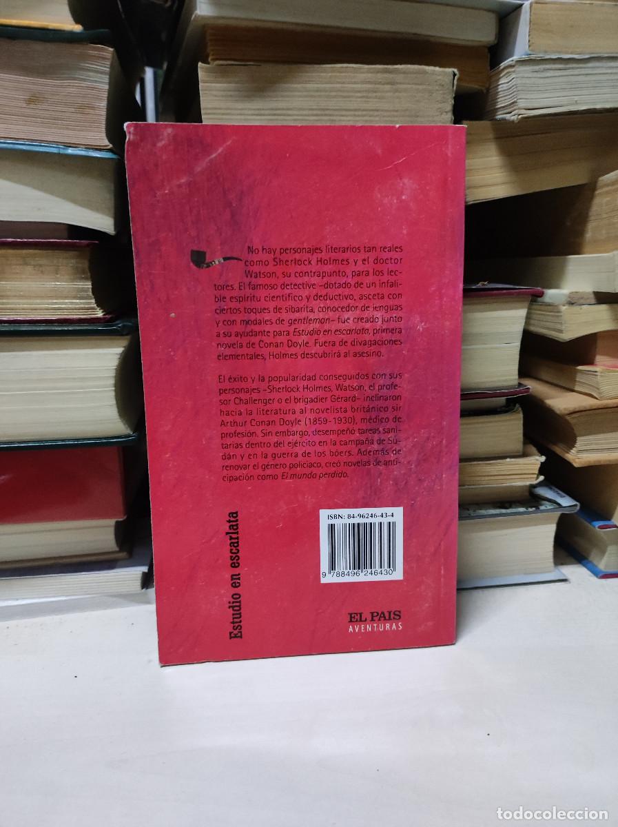 Libros: ESTUDIO EN ESCARLATA ARTHUR CONAN DOYLE - Foto 2