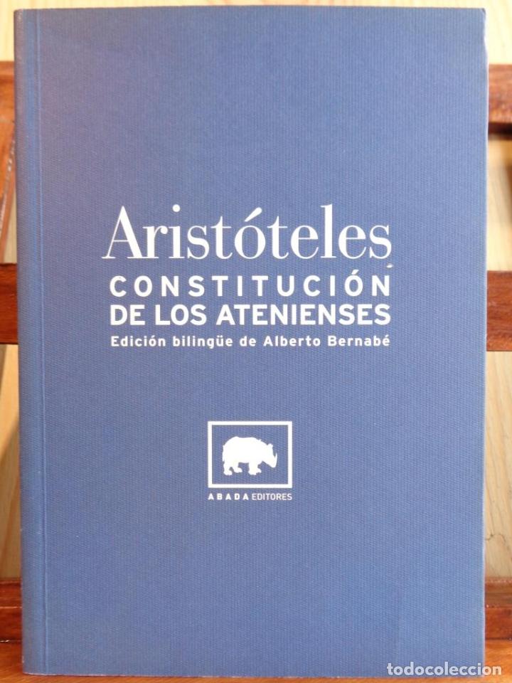 Libros: CONSTITUCI&Oacute;N DE LOS ATENIENSES (Edici&oacute;n Biling&uuml;e). - ARIST&Oacute;TELES - Foto 1