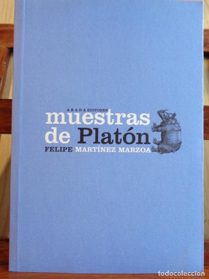 Libros: MUESTRAS DE PLAT&Oacute;N - FELIPE MART&Iacute;NEZ MARZOA - Foto 1