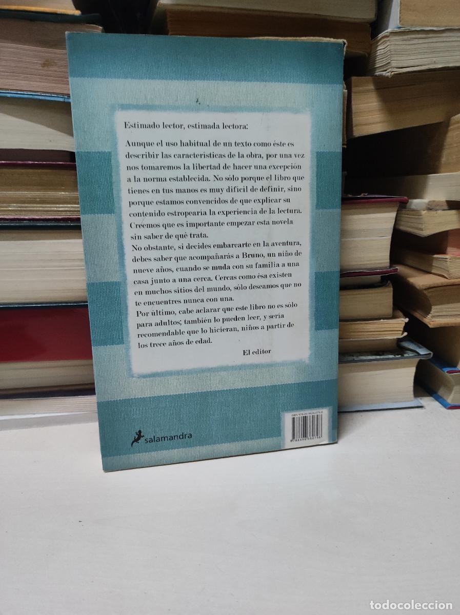 Libros: EL NI&Ntilde;O CON EL PIJAMA DE RAYAS JOHN BOYNE - Foto 2