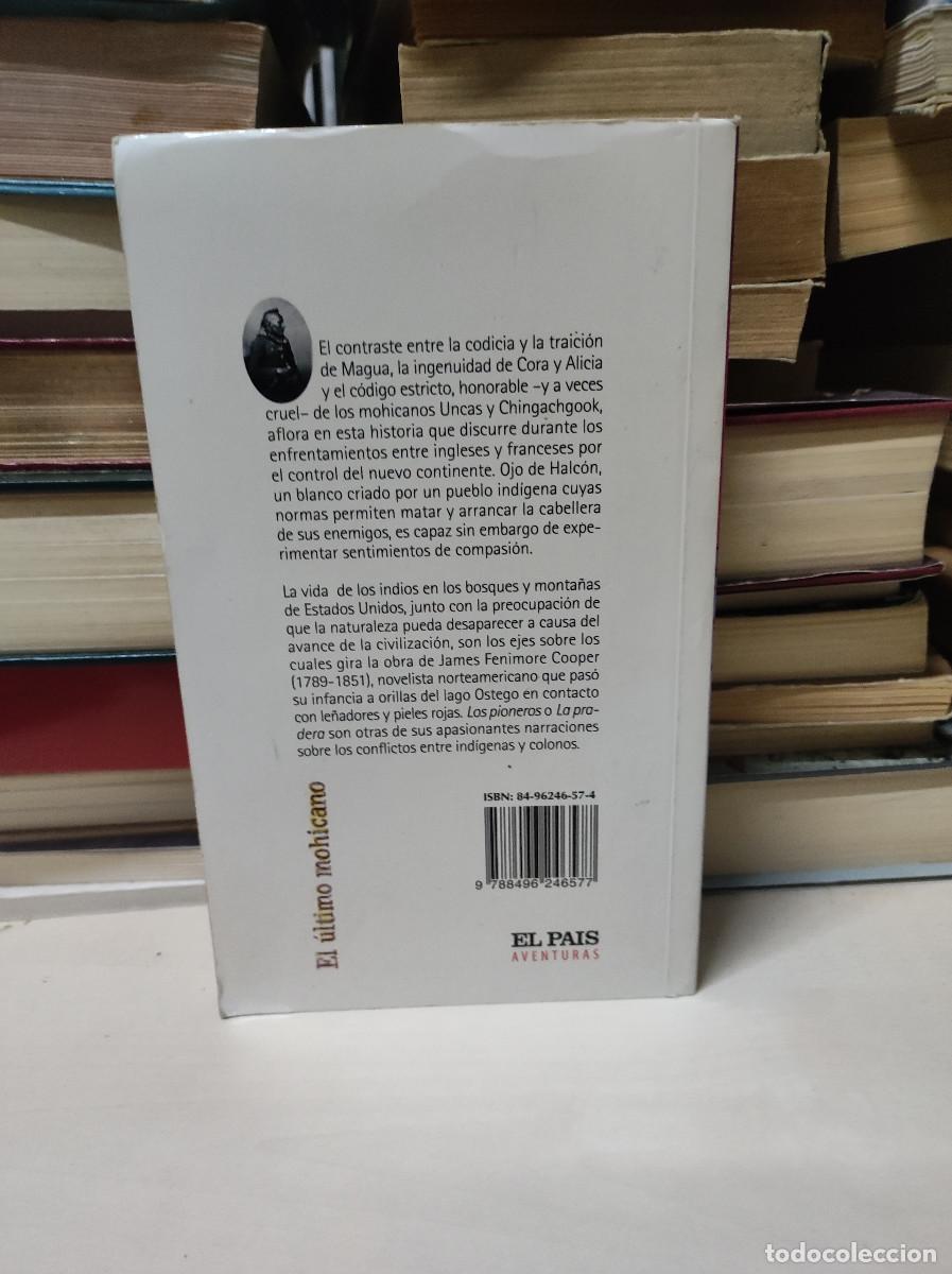 Libros: EL &Uacute;LTIMO MOHICANO FENIMORE COOPER - Foto 2