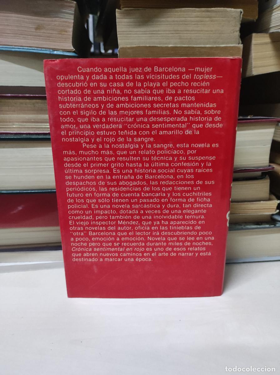 Libros: CRONICA SENTIMENTAL EN ROJO FRANCISCO GONZ&Aacute;LEZ LEDESMA - Foto 2