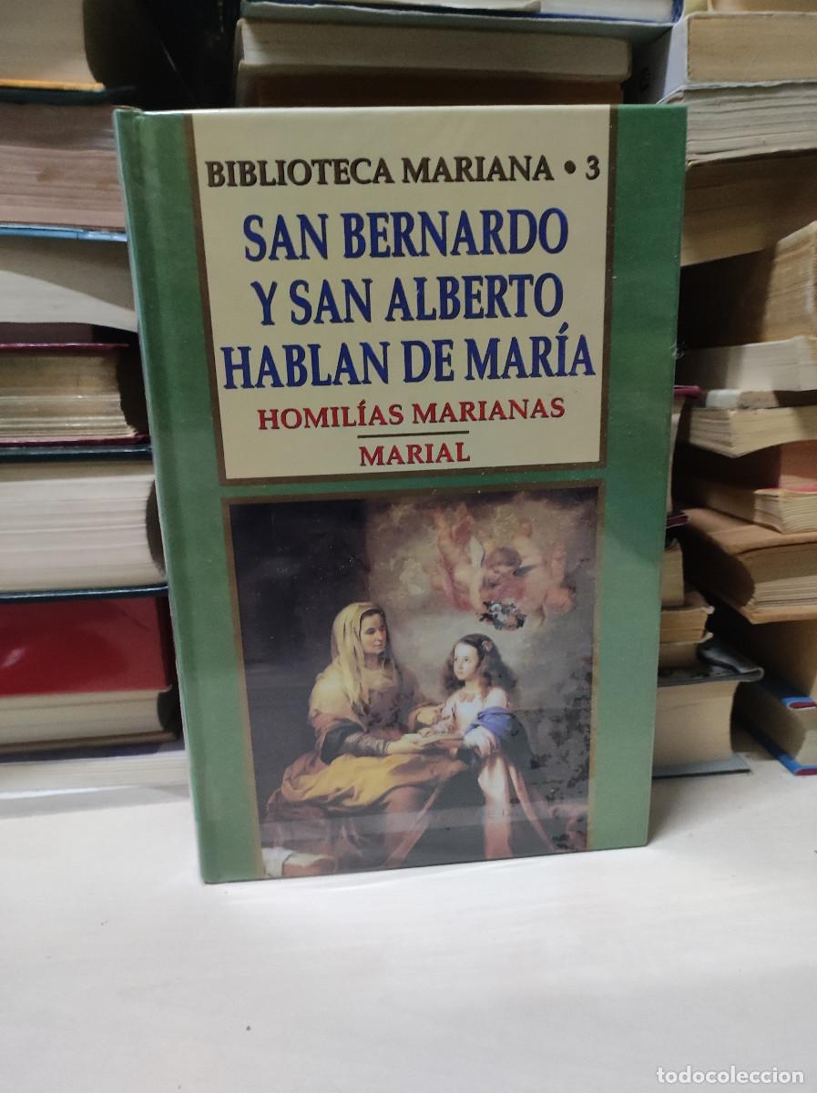 Livros em segunda m&atilde;o: SAN BERNARDO Y SAN ALBERTO HABLAN DE MARIA - FRAY M&ordf; DAMIAN YA&Ntilde;EZ NEIRA BIBLIOTECA MARIANA