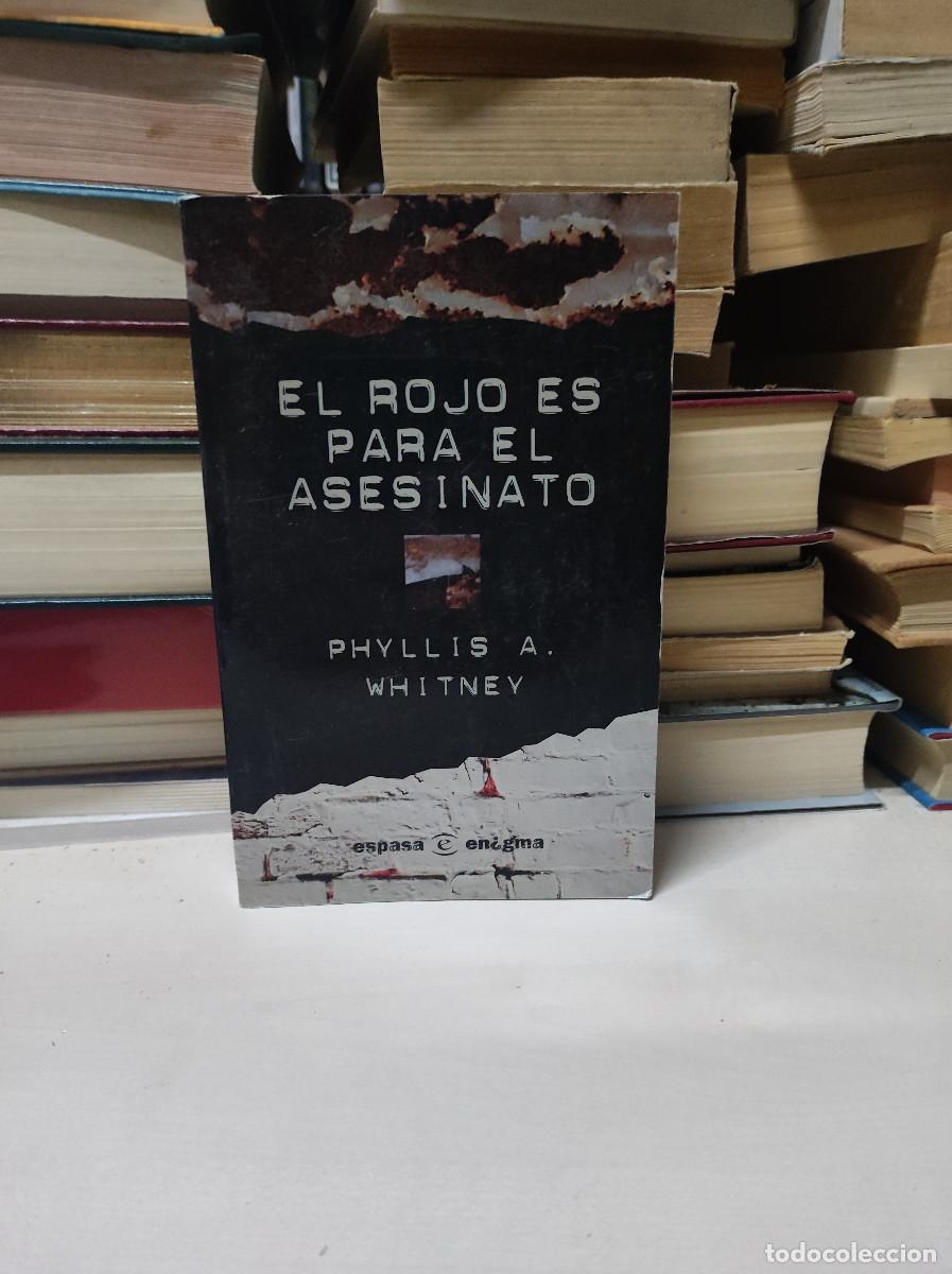 Libros: EL ROJO ES PARA EL ASESINATO PHYLLIS A. WHITNEY - Foto 1