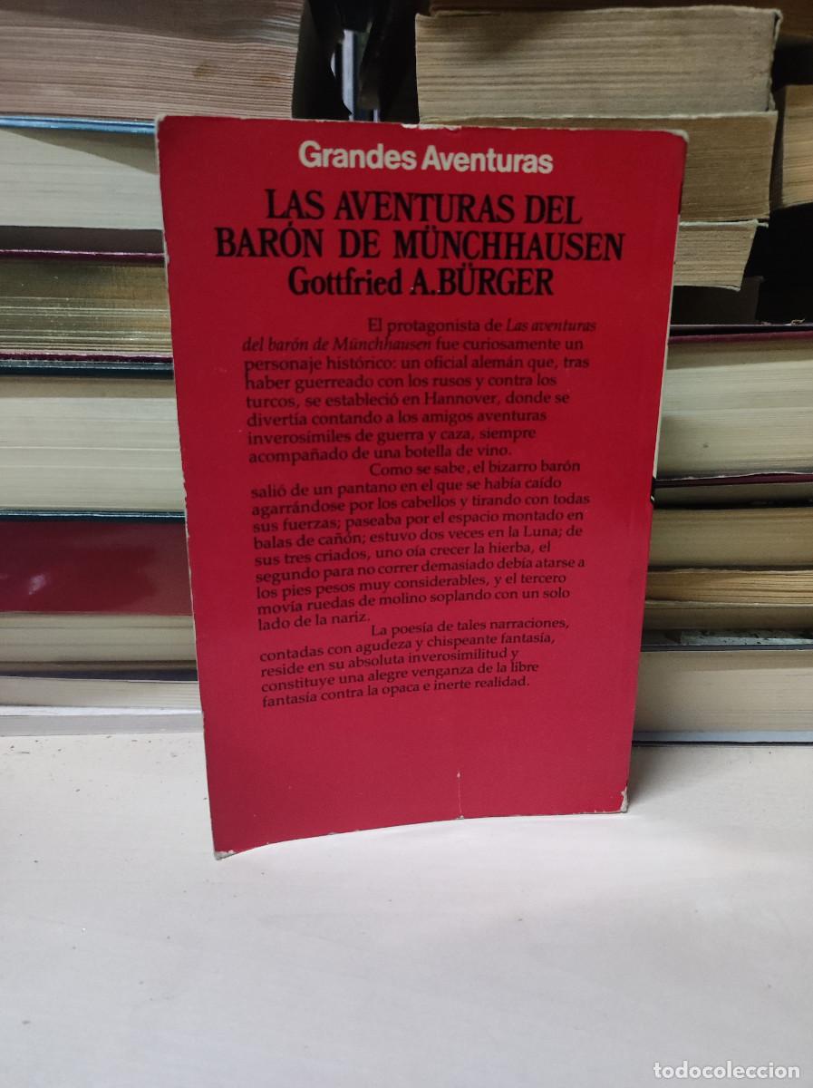 Libros: LAS AVENTURAS DEL BARON DE MUNCHHAUSEN A. BURGER - Foto 2