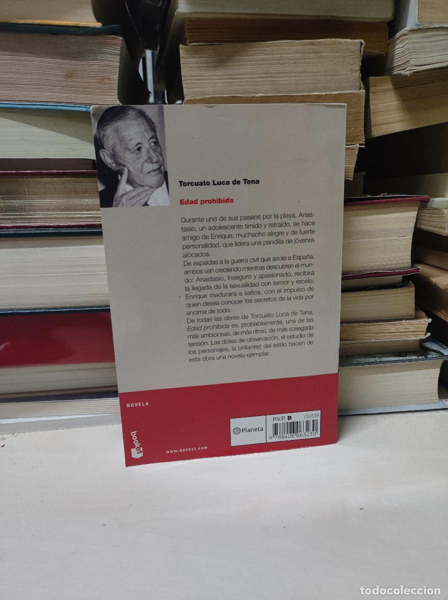 Libros: EDAD PROHIBIDA - TORCUATO LUCA DE TENA - Foto 2