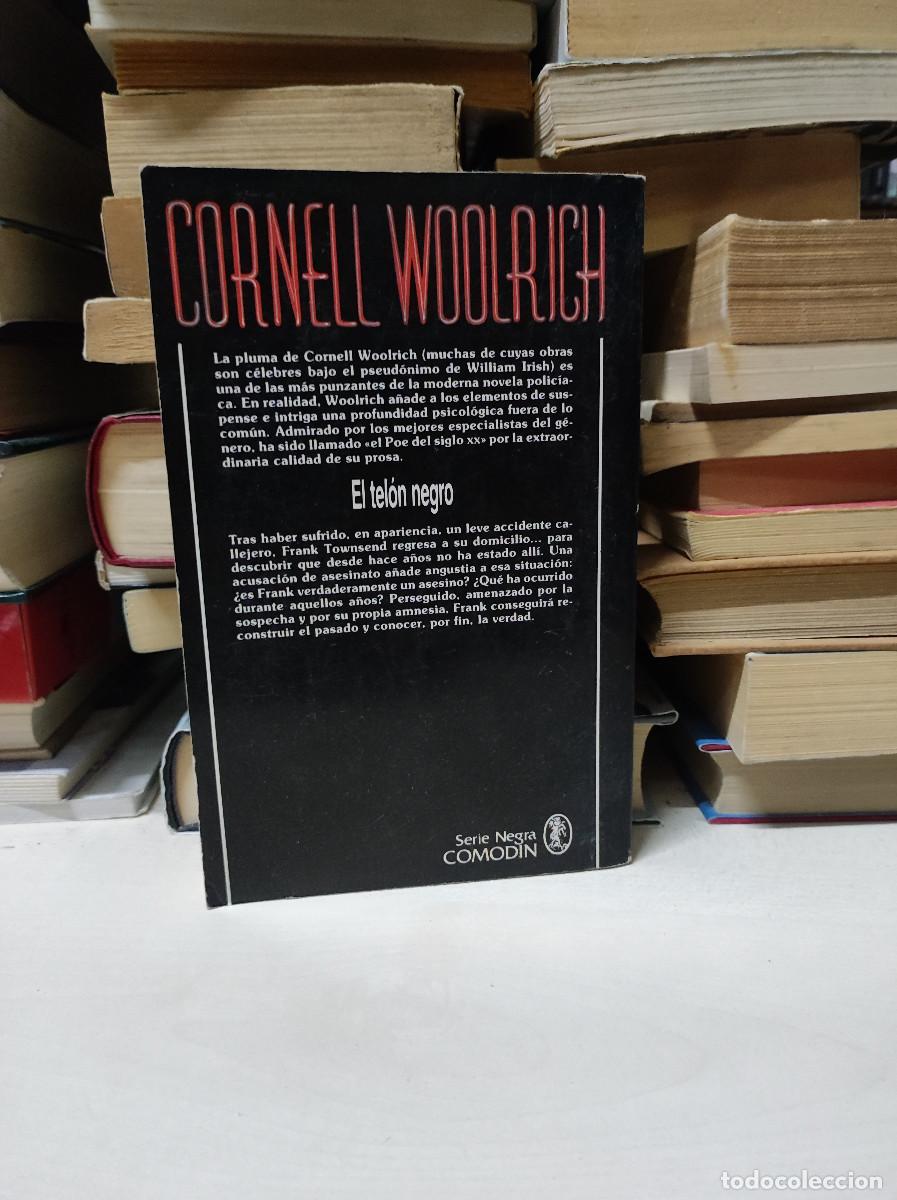 Libros: EL TELON NEGRO - CORNELL WOOLRICH - Foto 2