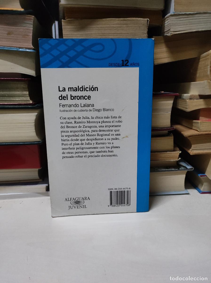 Libros: LA MALDICION DEL BRONCE FERNANDO LALANA - Foto 2