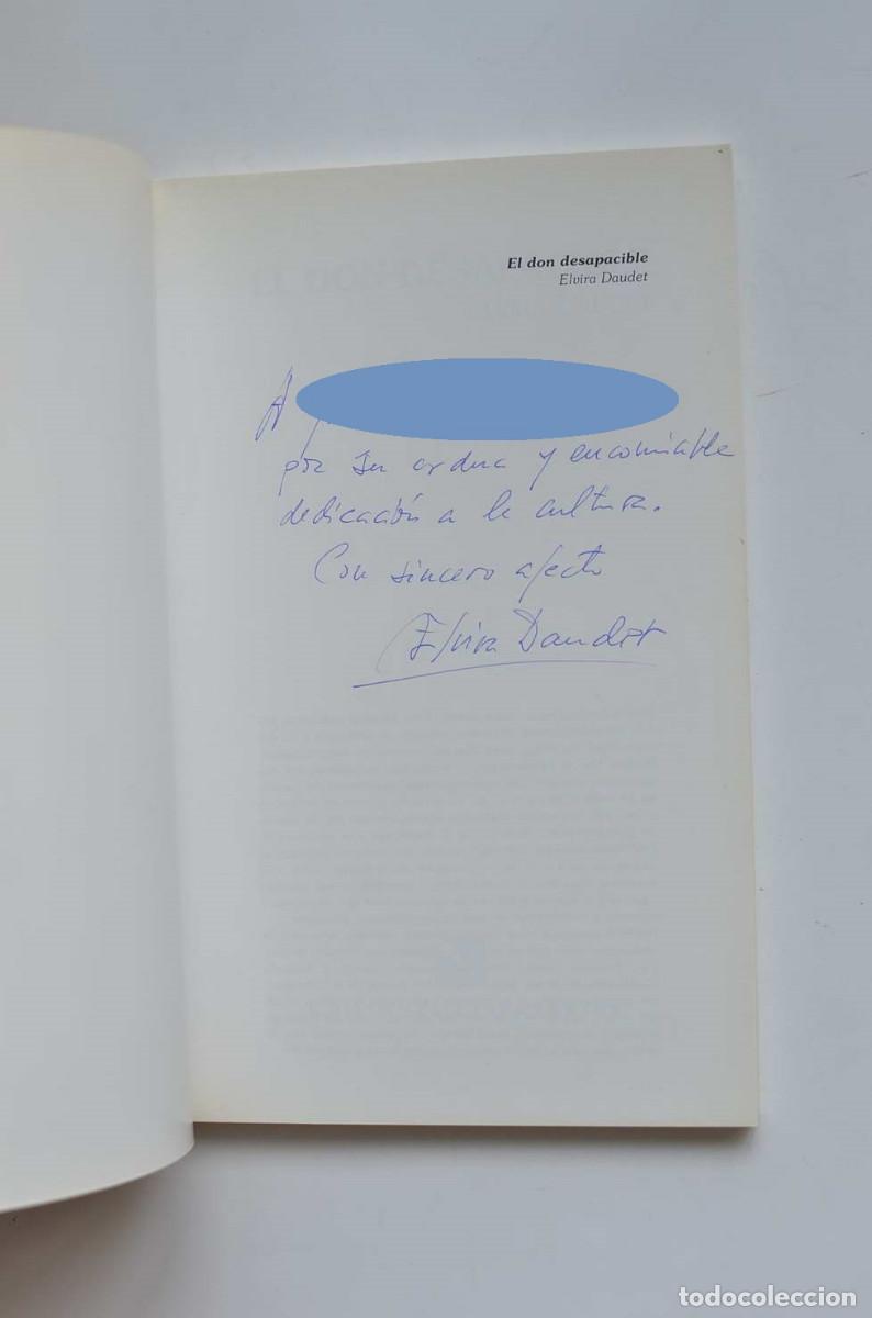 Libros: El don desapacible - DAUDET, Elvira - Foto 2