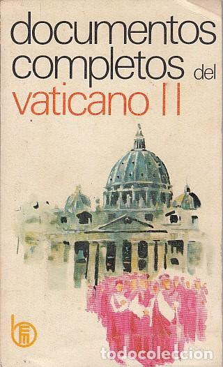 Libros: DOCUMENTOS COMPLETOS DEL VATICANO II - MENSAJERO DEL CORAZ&Oacute;N DE JES&Uacute;S (EDITORIAL) - Foto 1