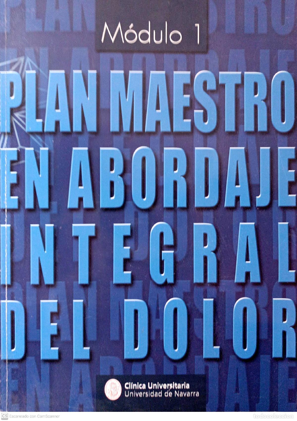 Libros: Plan maestro en abordaje integral del dolor. Modulo 1 - Foto 1