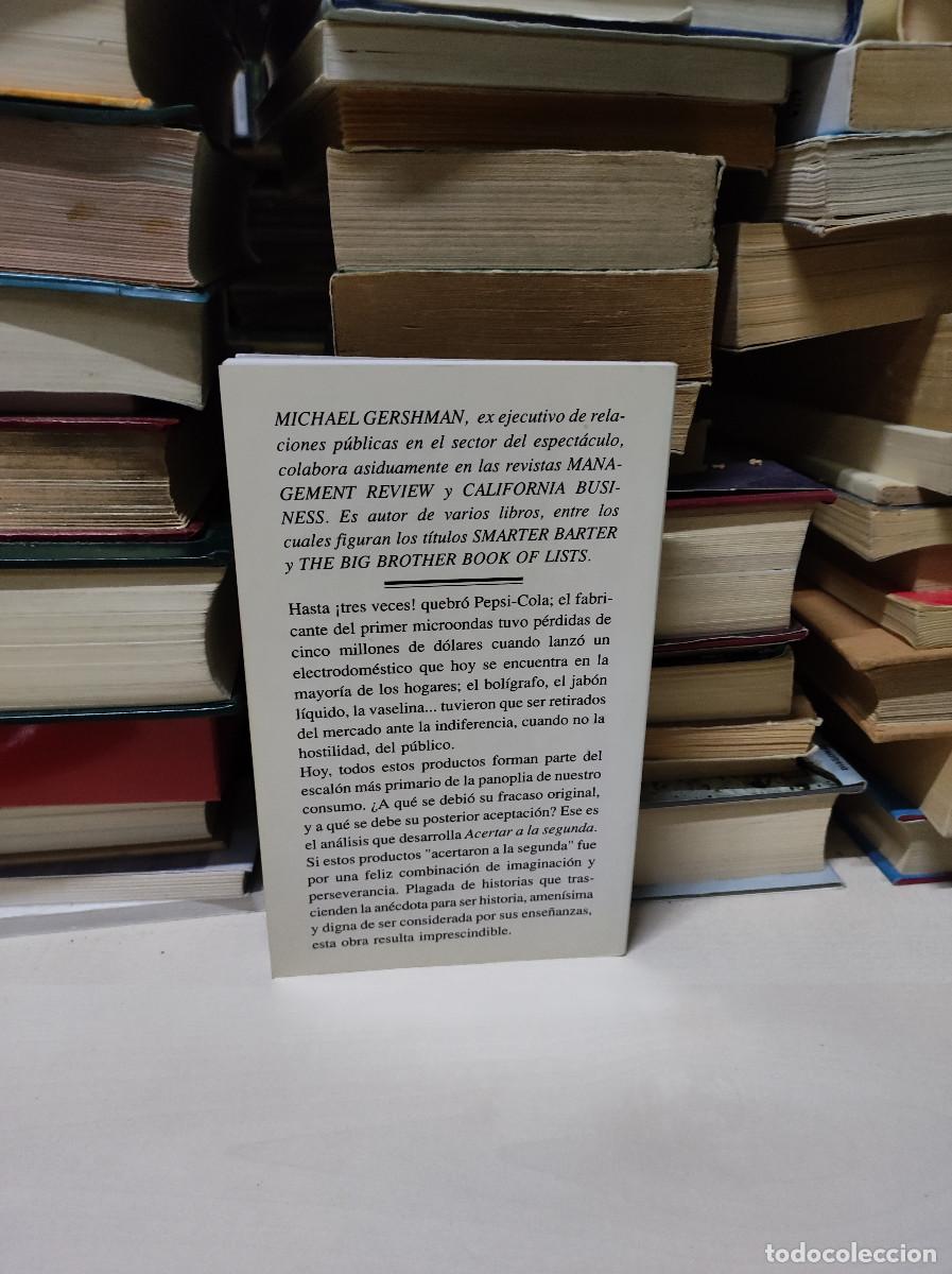 Libros: ACERTAR A LA SEGUNDA MICHAEL GERHMAN - Foto 2