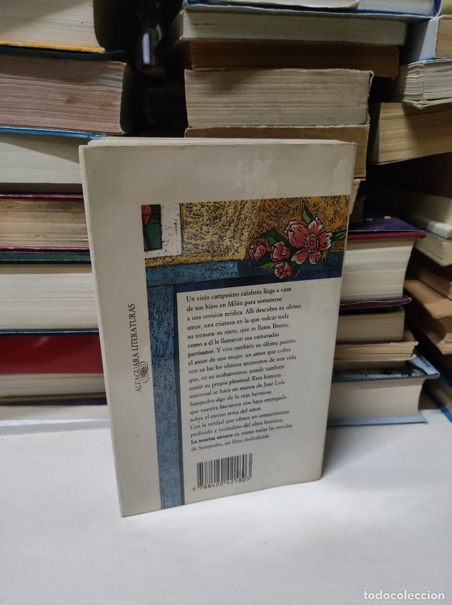 Libros: LA SONRISA ETRUSCA JOSE LUIS SAMPEDRO - Foto 2