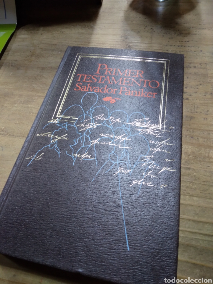 Libros: Salvador Paniker, Primer testamento, C&iacute;rculo de Lectores - Foto 1