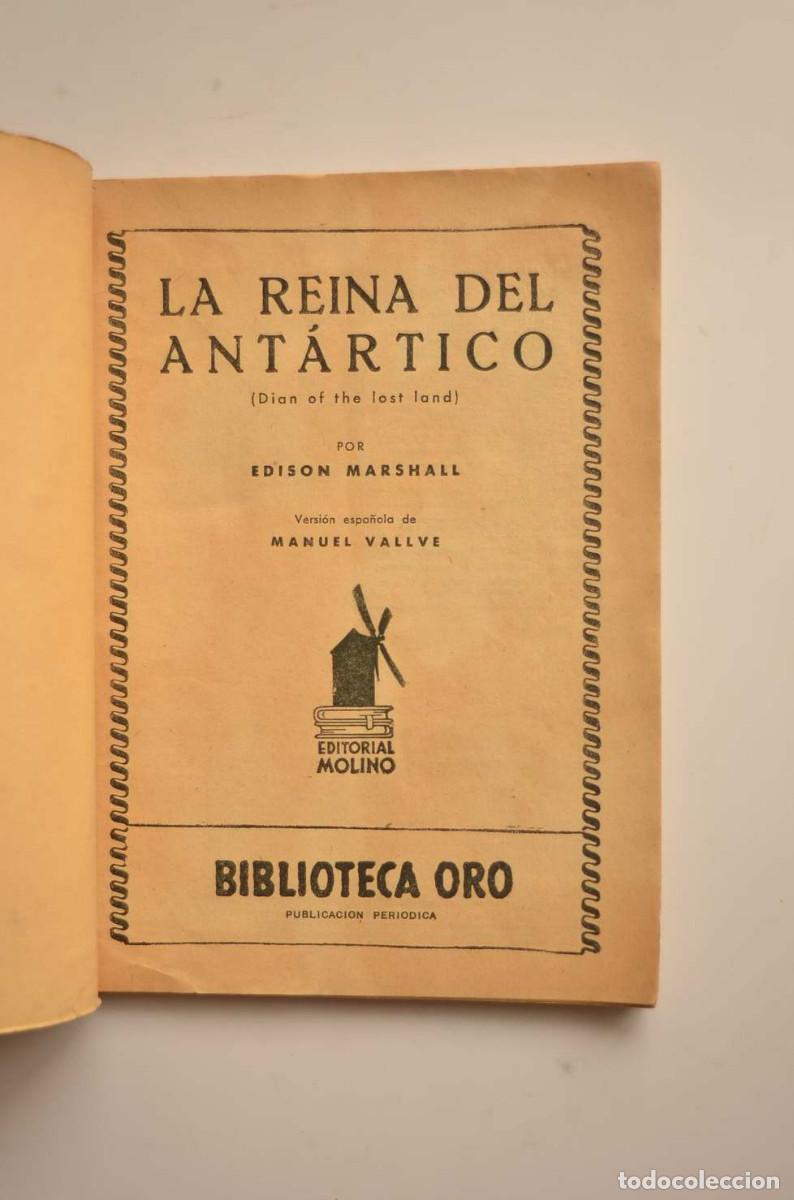Libros: La reina del ant&aacute;rtico - MARSHALL, Edison - Foto 2