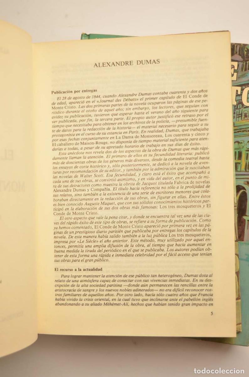 Libros: El Conde de Montecristo - DUMAS, Alexandre - Foto 4