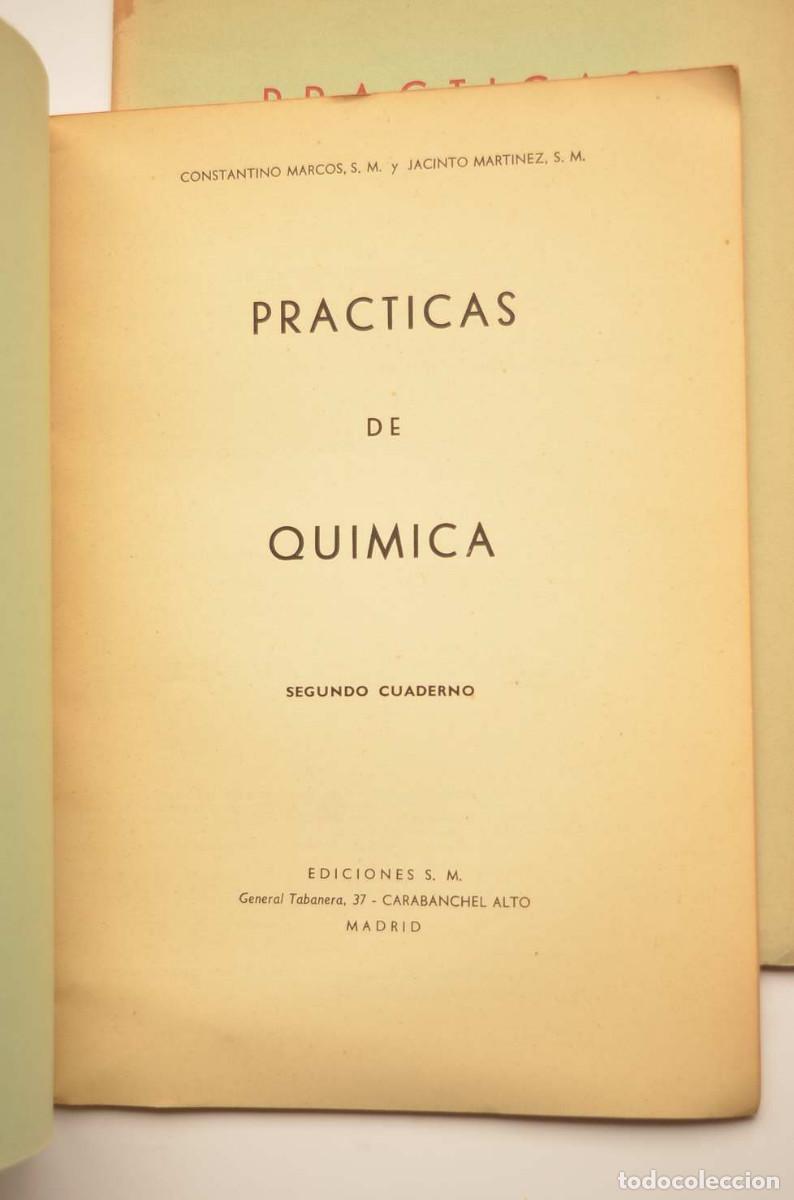 Libros: Pr&aacute;cticas de qu&iacute;mica - MARCOS, Constantinos y MART&Iacute;NEZ, Jacinto - Foto 5