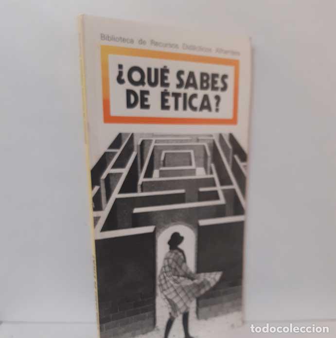 Libros: &iquest;QU&Eacute; SABES DE &Eacute;TICA? - SATU&Eacute;, MANUEL - BRIA, LL&Agrave;TZER - Foto 1