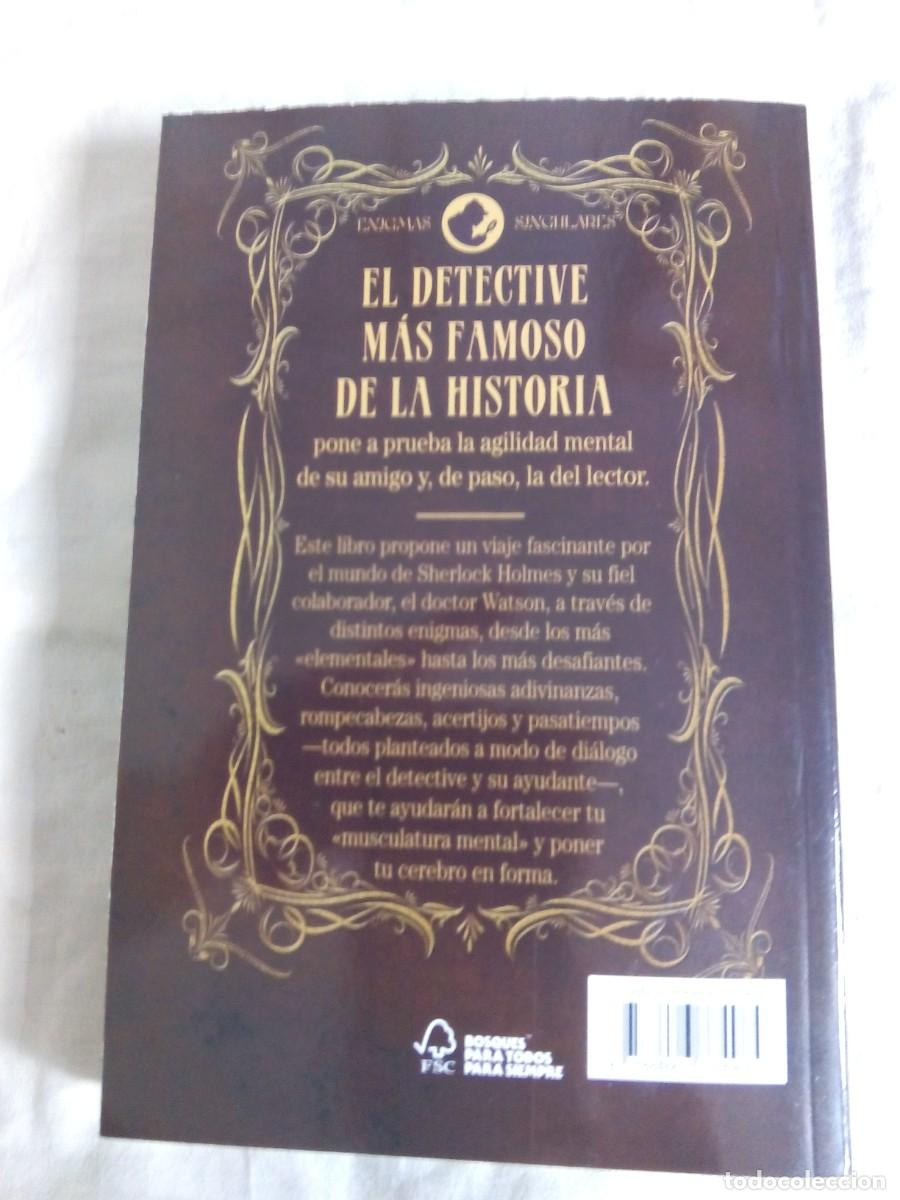 Libros: EL LIBRO DE LOS ENIGMAS DE SHERLOCK HOLMES / Dr. JOHN WATSON - Foto 2