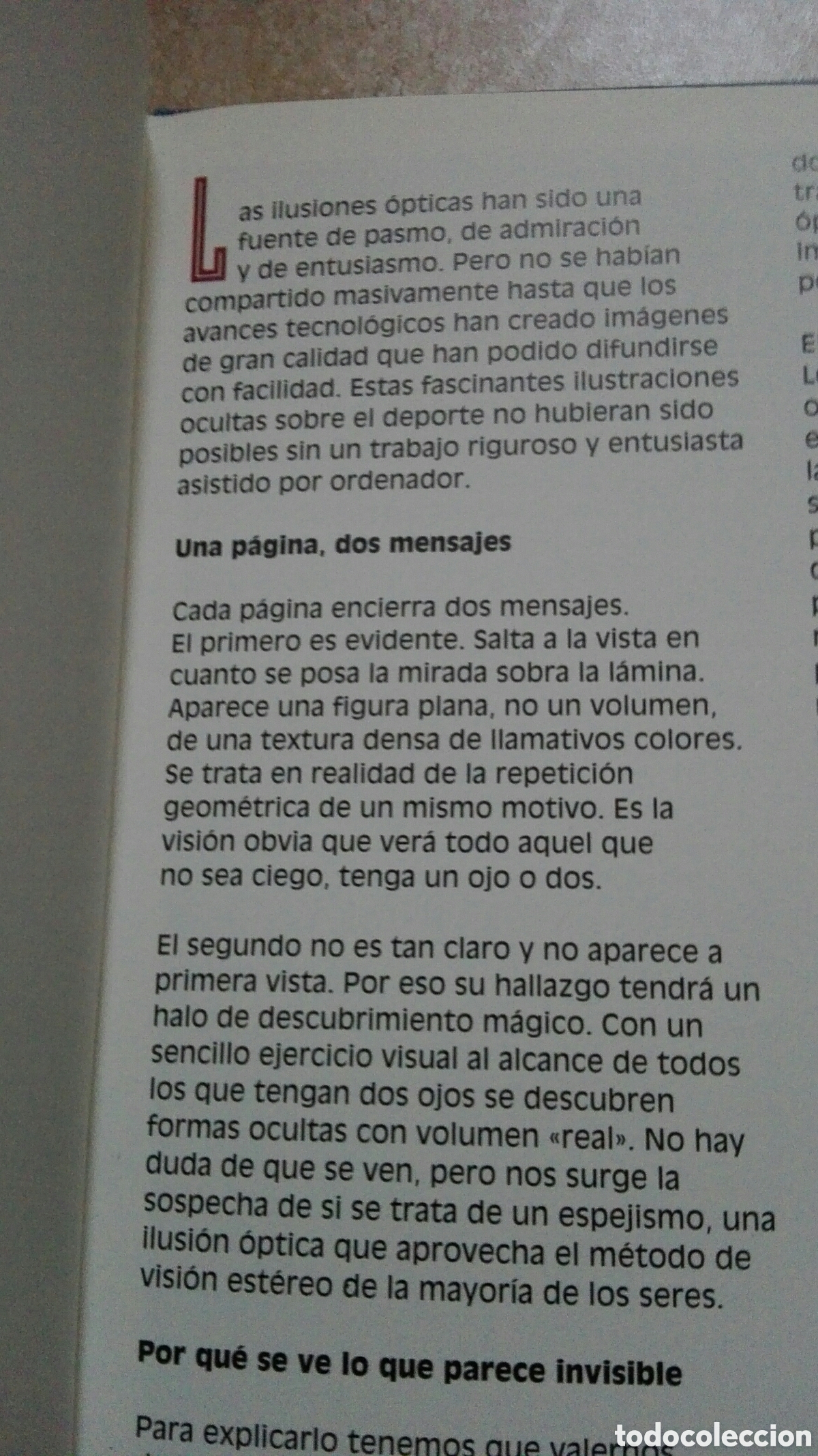 Libros: Deportes Visi&oacute;n M&aacute;gica 3D Ediciones B - Foto 2
