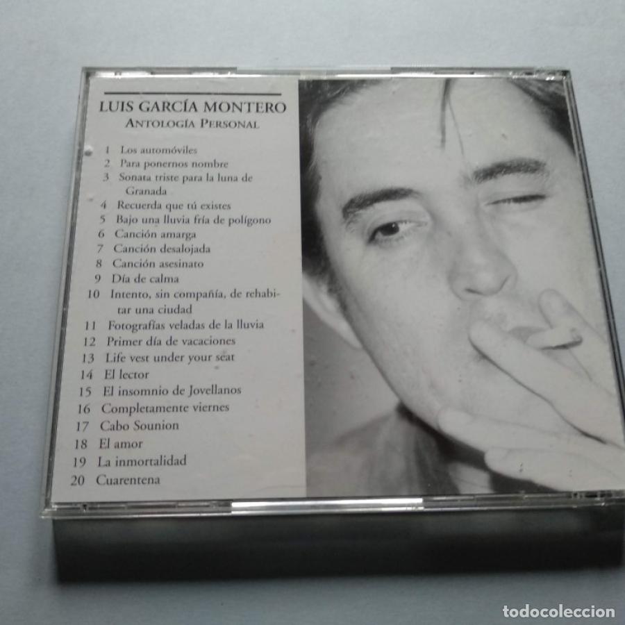 Libros: Antolog&iacute;a Personal. - Garc&iacute;a Montero, Luis. - Foto 2