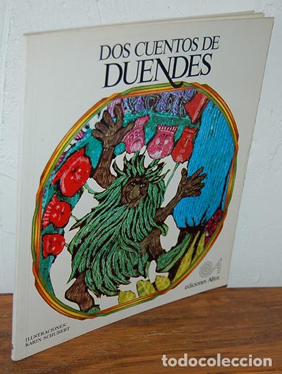 Libros: DOS CUENTOS DE DUENDES - MAR&Iacute;A PUNCEL (Texto), KARIN CHUBERT (ilustraciones) - Foto 1