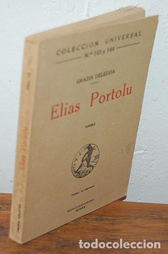 Libros: EL&Iacute;AS PORTOLU - GRAZIA DELEDDA - Foto 1