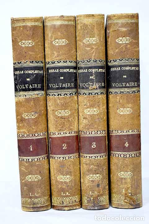 Libros: Obras completas de Voltaire.- Voltaire - Foto 1