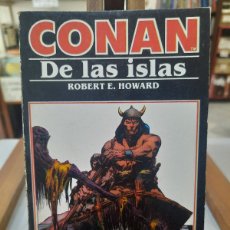 Livros: CONAN, Nº 12 - CONAN DE LAS ISLAS - ROBERT E. HOWARD - ED. FORUM 1984. Lote 376863409