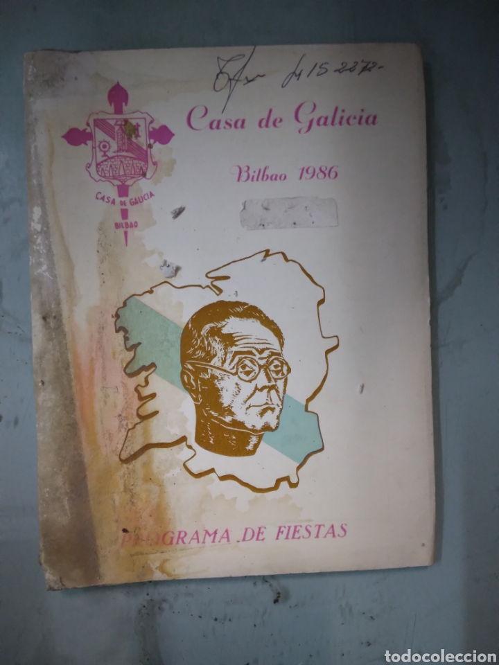 Casa Galicia, Bilbaon1986, Programa de Fiestas, Bilbao