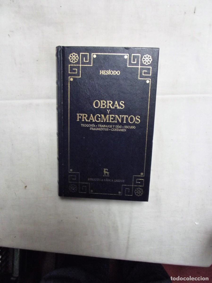 Libros: OBRAS Y FRAGMENTOS HESIODO - Foto 1