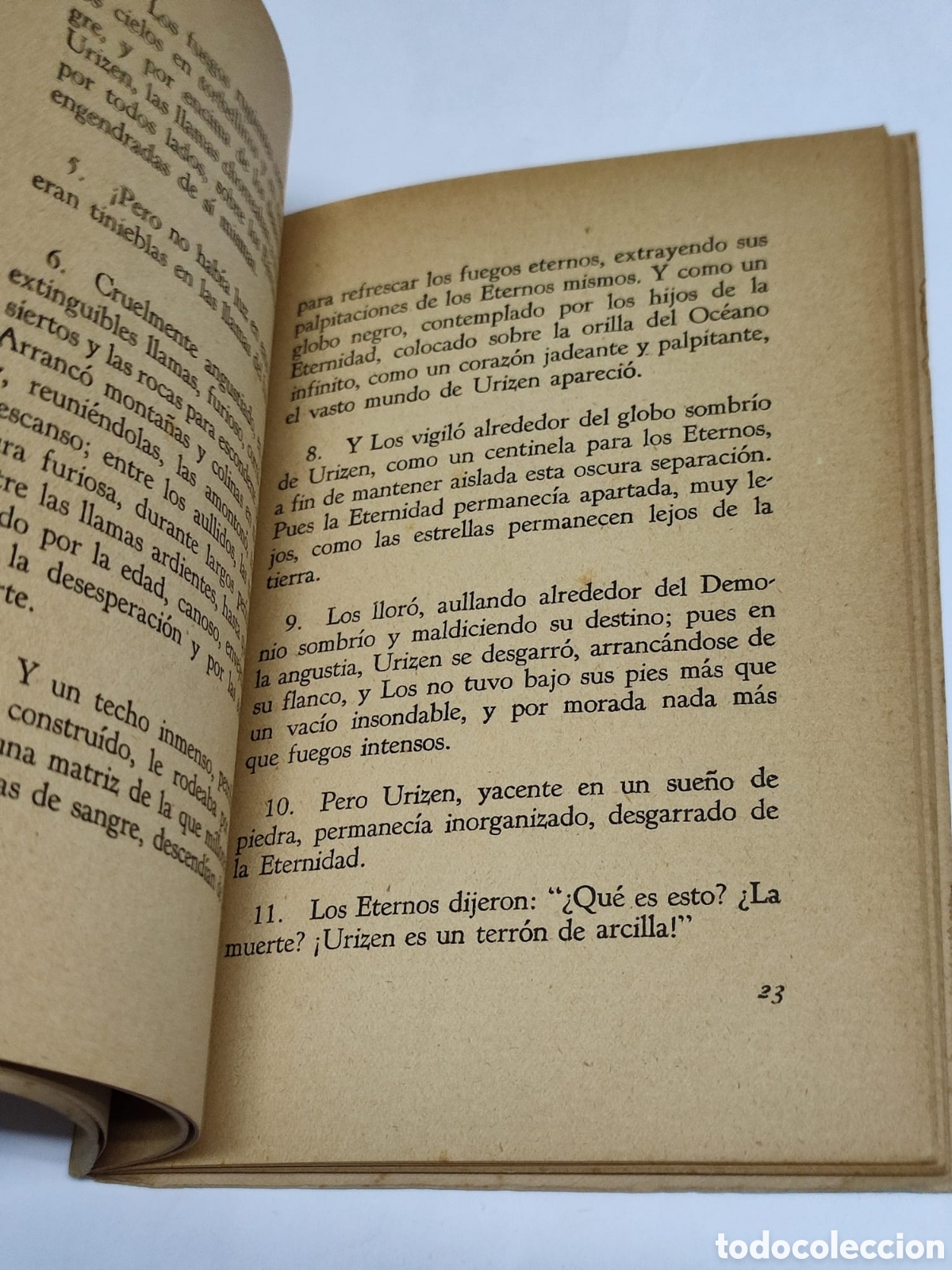 Libros: El libro de Urizen William Blake 1947 - Foto 6
