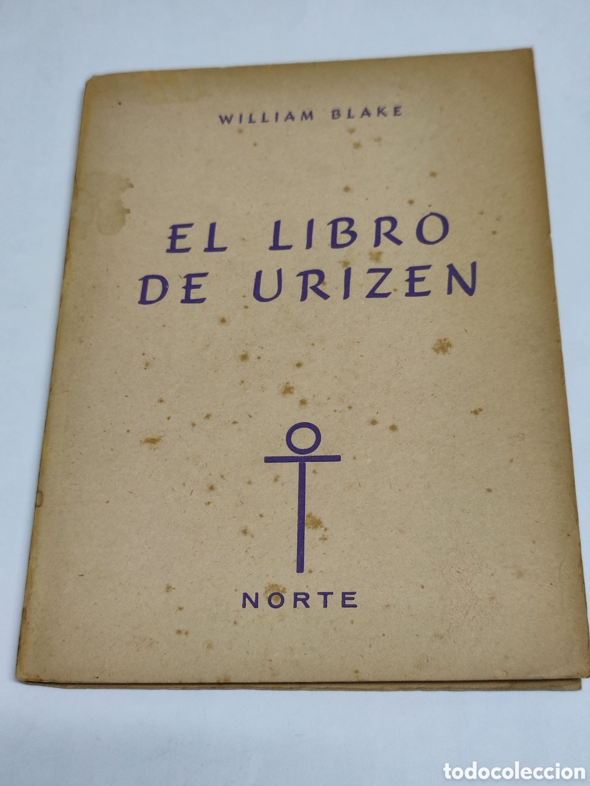 Libros: El libro de Urizen William Blake 1947 - Foto 1
