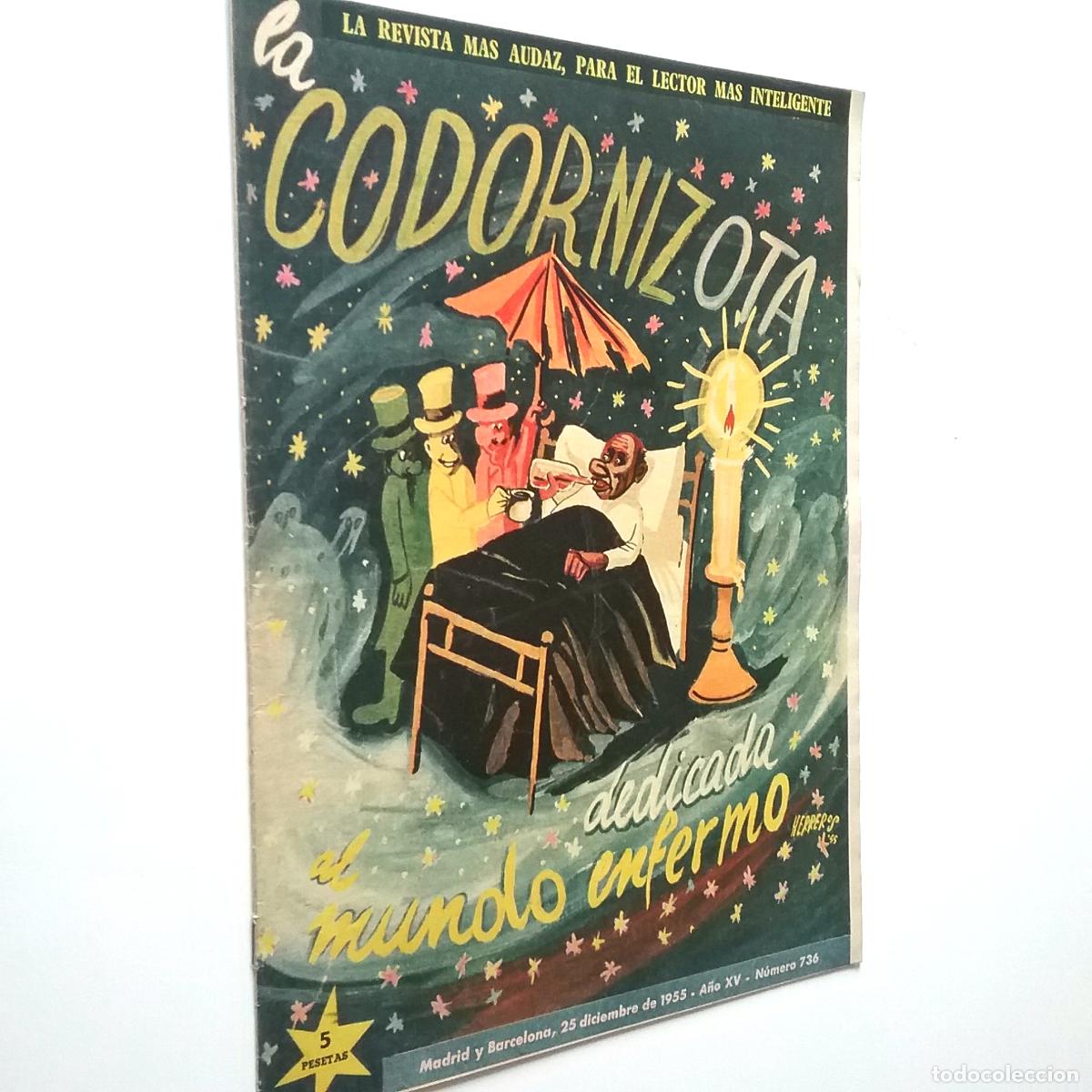 Libros: VV. AA. - La Codorniz. A&ntilde;os XV. N&uacute;m. 736. 1955 - Foto 1
