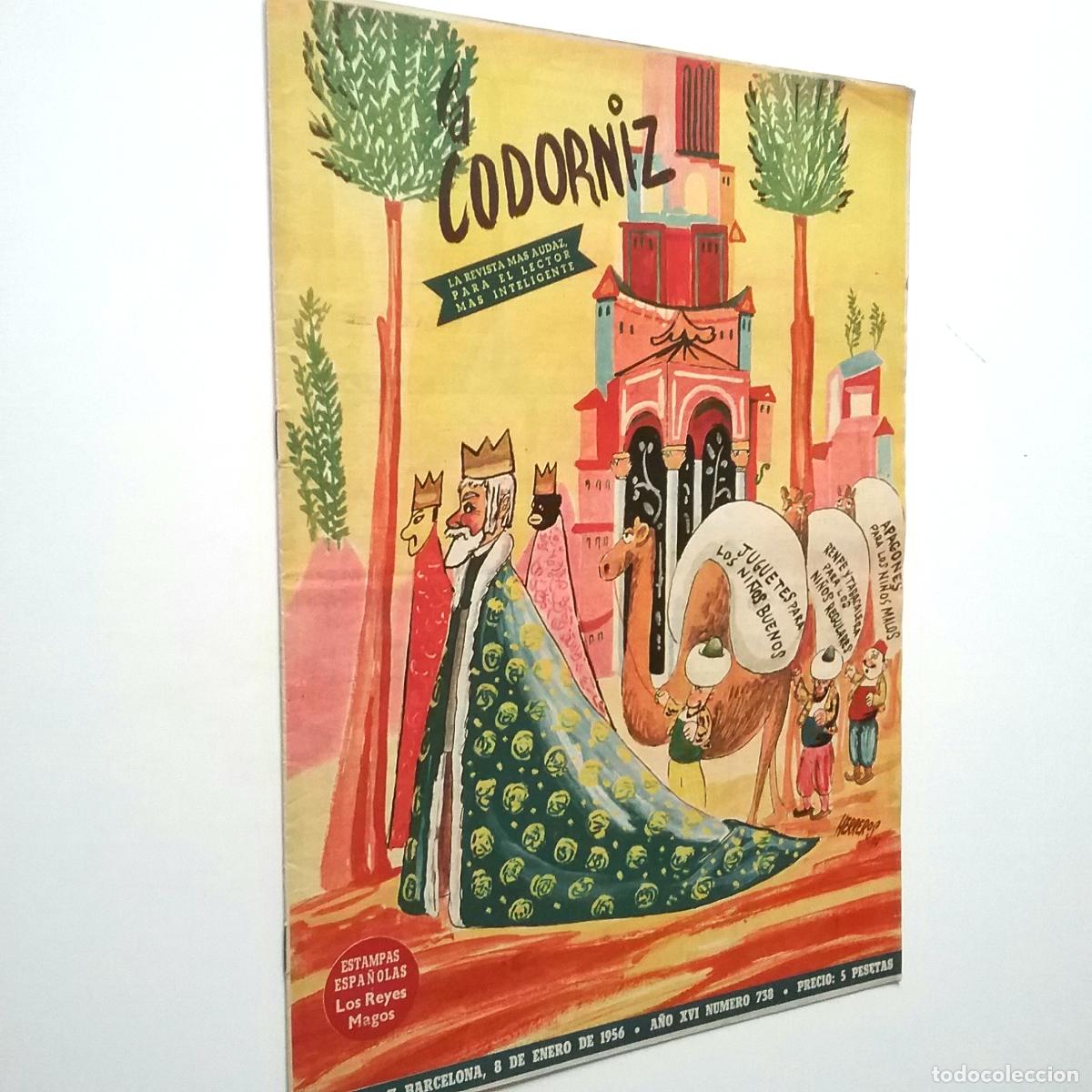 Libros: VV. AA. - La Codorniz. A&ntilde;os XVI. N&uacute;m. 738. 1956 - Foto 1