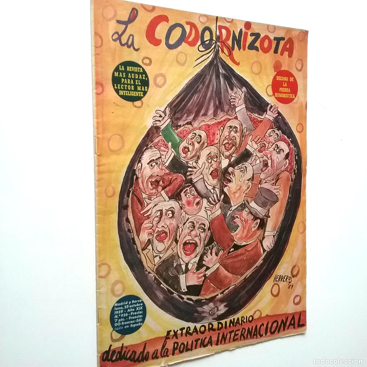 Libros: VV. AA. - La Codorniz. A&ntilde;os XIX. N&uacute;m. 936. 1959 - Foto 1
