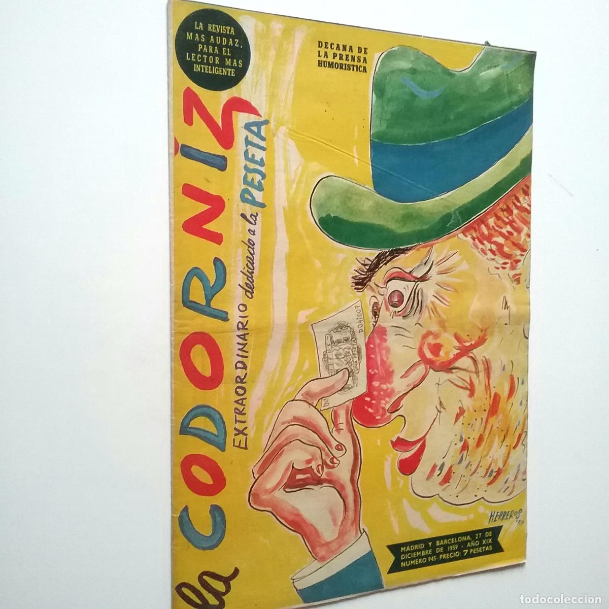 Libros: VV. AA. - La Codorniz. A&ntilde;os XIX. N&uacute;m. 945. 1959 - Foto 1