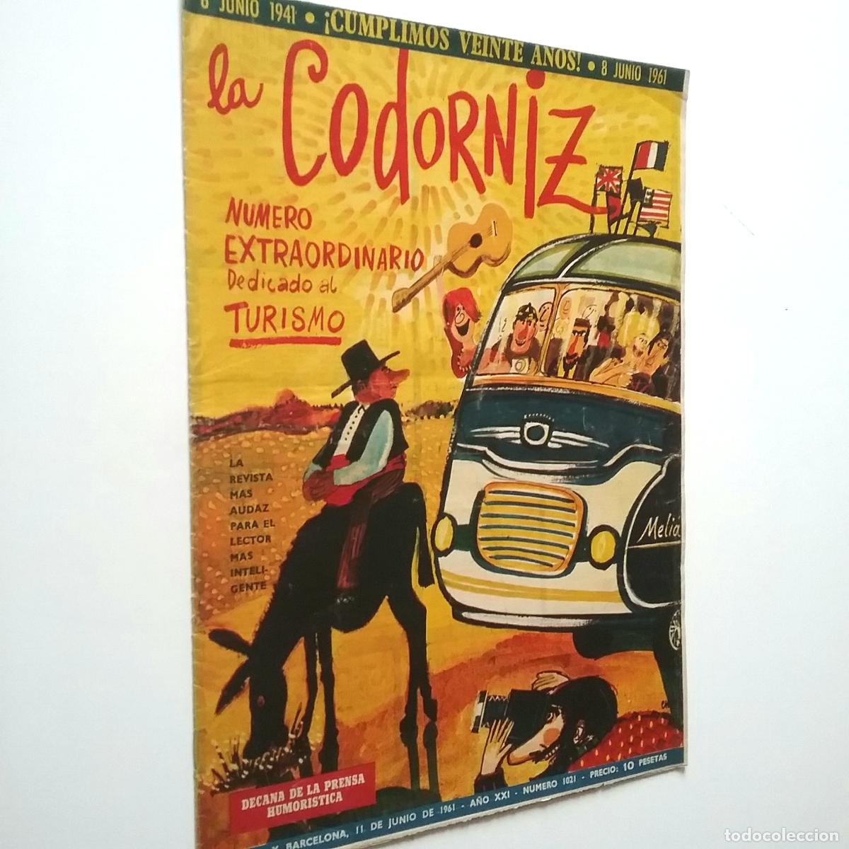 Libros: VV. AA. - La Codorniz. A&ntilde;os XXI. N&uacute;m. 1021. 1961 - Foto 1