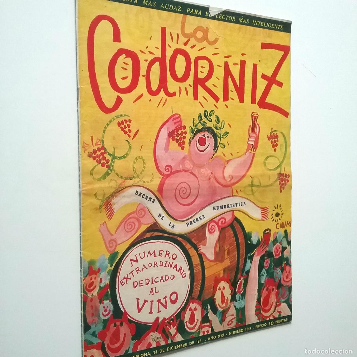 Libros: VV. AA. - La Codorniz. A&ntilde;os XXI. N&uacute;m. 1049. 1961 - Foto 1