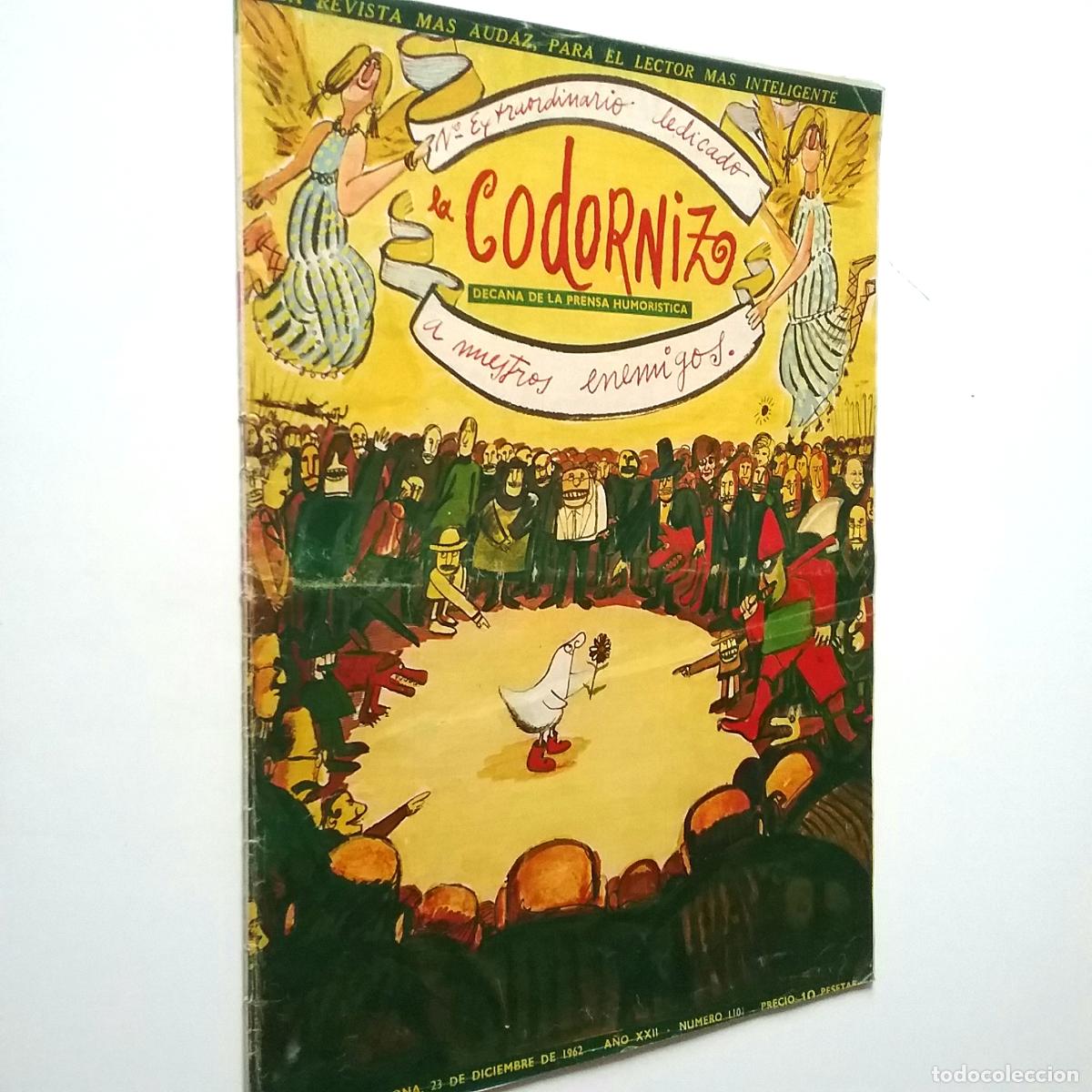 Libros: VV. AA. - La Codorniz. A&ntilde;os XXII. N&uacute;m. 1101. 1962 - Foto 1