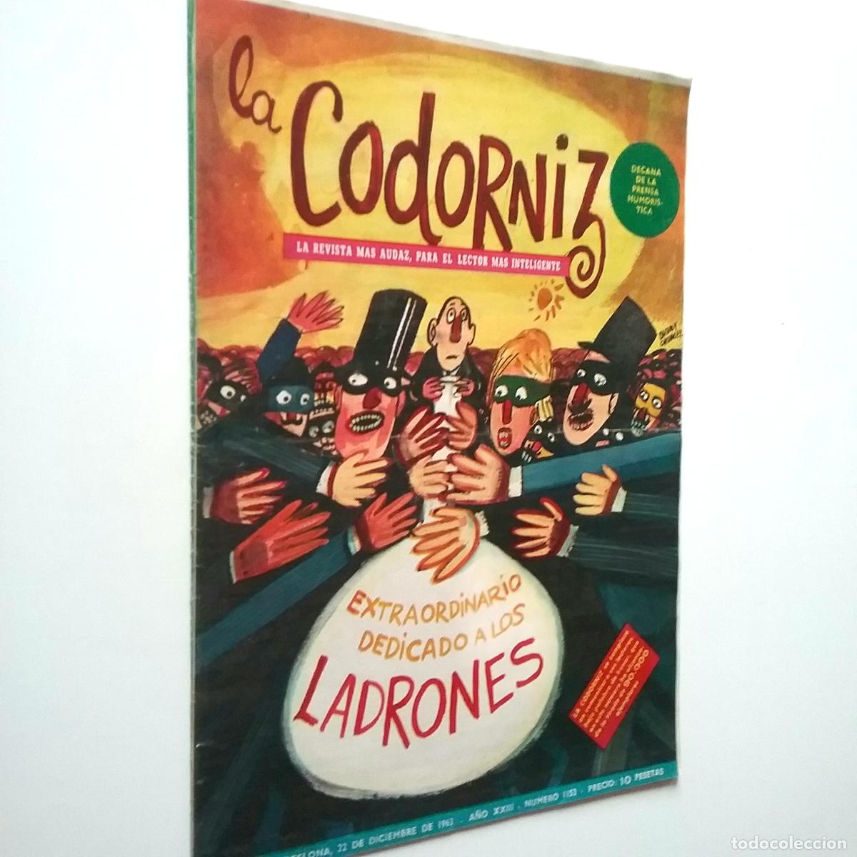 Libros: VV. AA. - La Codorniz. A&ntilde;os XXIII. N&uacute;m. 1153. 1963 - Foto 1