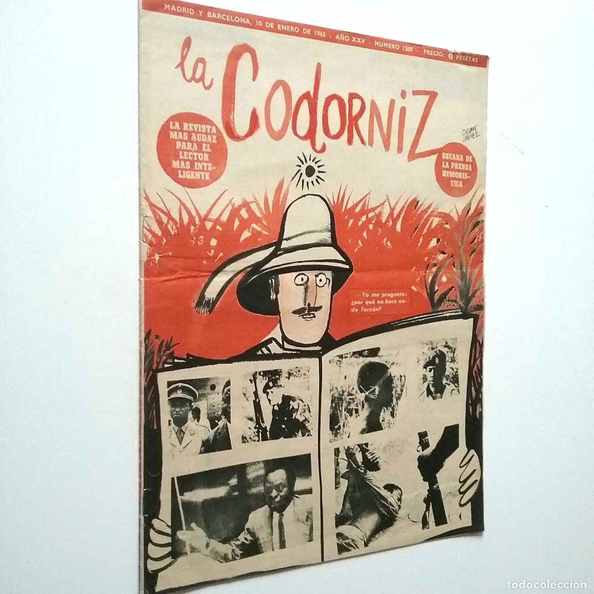 Libros: VV. AA. - La Codorniz. A&ntilde;os XXV. N&uacute;m. 1208. 1965 - Foto 1