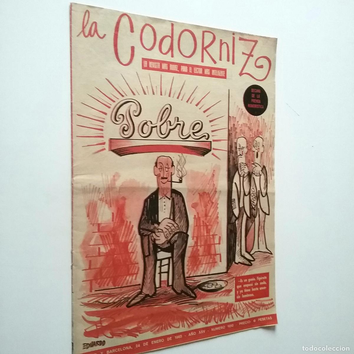 Libros: VV. AA. - La Codorniz. A&ntilde;os XXV. N&uacute;m. 1210. 1965 - Foto 1
