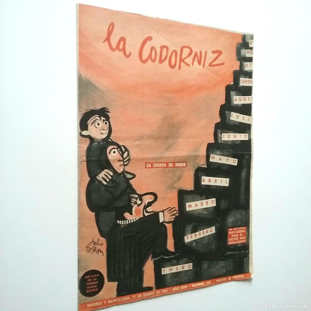 Libros: VV. AA. - La Codorniz. A&ntilde;os XXV. N&uacute;m. 1209. 1965 - Foto 1