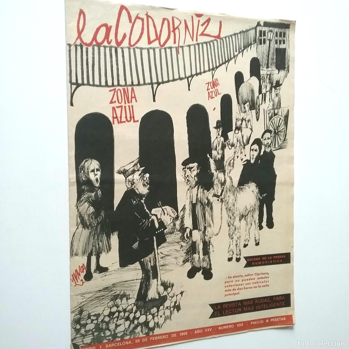 Libros: VV. AA. - La Codorniz. A&ntilde;os XXV. N&uacute;m. 1215. 1965 - Foto 1